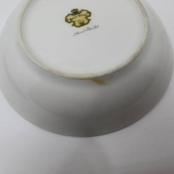 Meito China Made in Jjapan Hand Painted (2) Bowls & (1) Small Plate - Picture 4 of 5